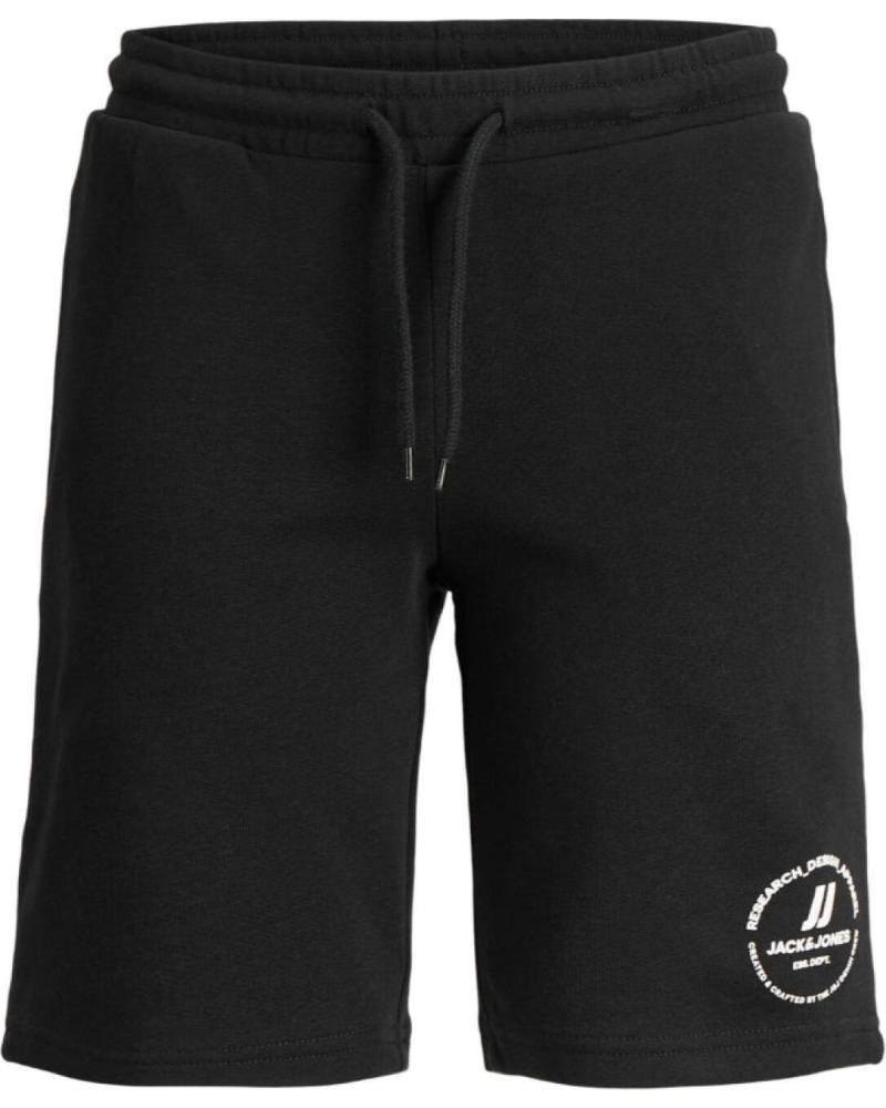 Shorts-esportivos-para-meninos-JACK-AND-JONES-PANTALONES-DEPORTIVOS-JACK-JONES-12249966-NEGRO