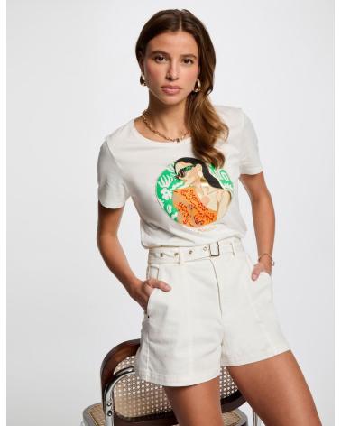 Accueil-MORGAN-CAMISETA-CON-MENSAJE-MUJER-251-DPINUP-BLANCO