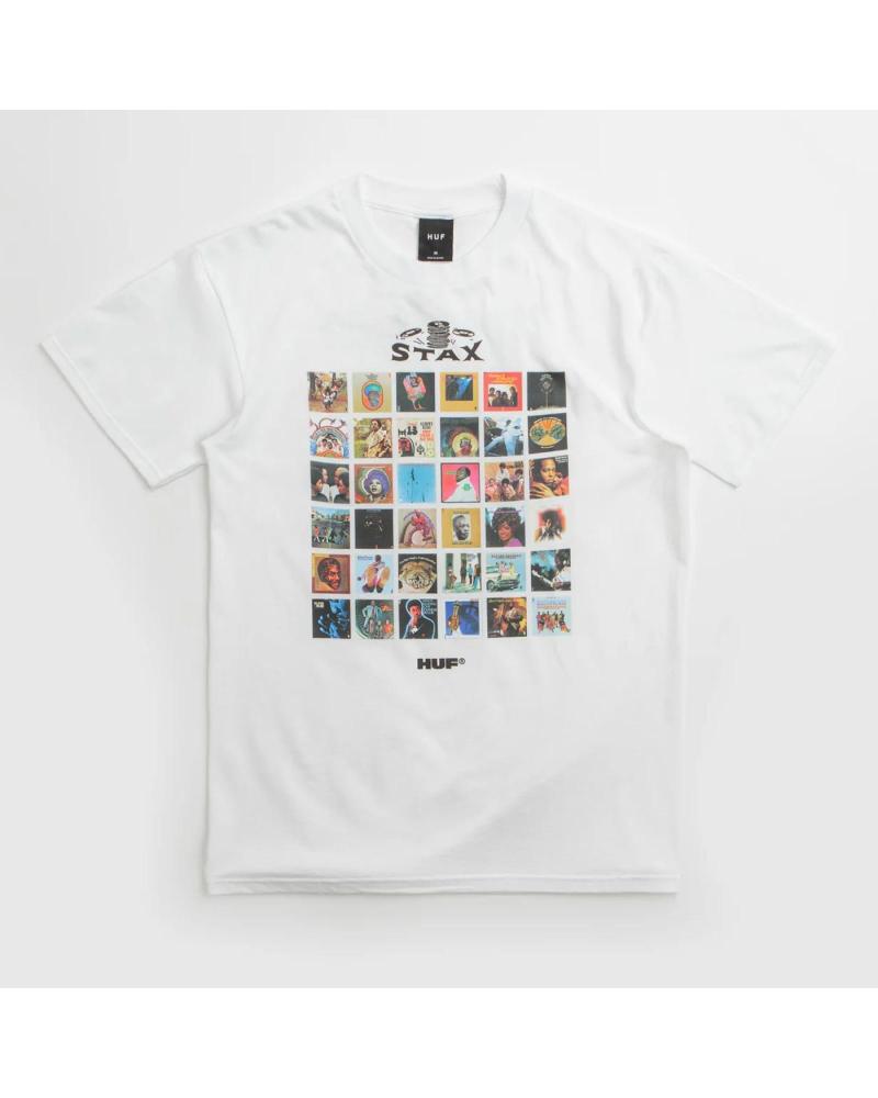 HUF SOULSVILLE USA TEE WHITE MULTICOLOR MULTICOLOR