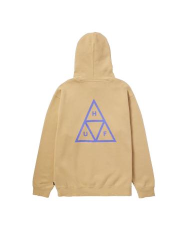 HUF TRIPLE TRIANGLE P-O H HOODIE BEIGE MULTICOLOR