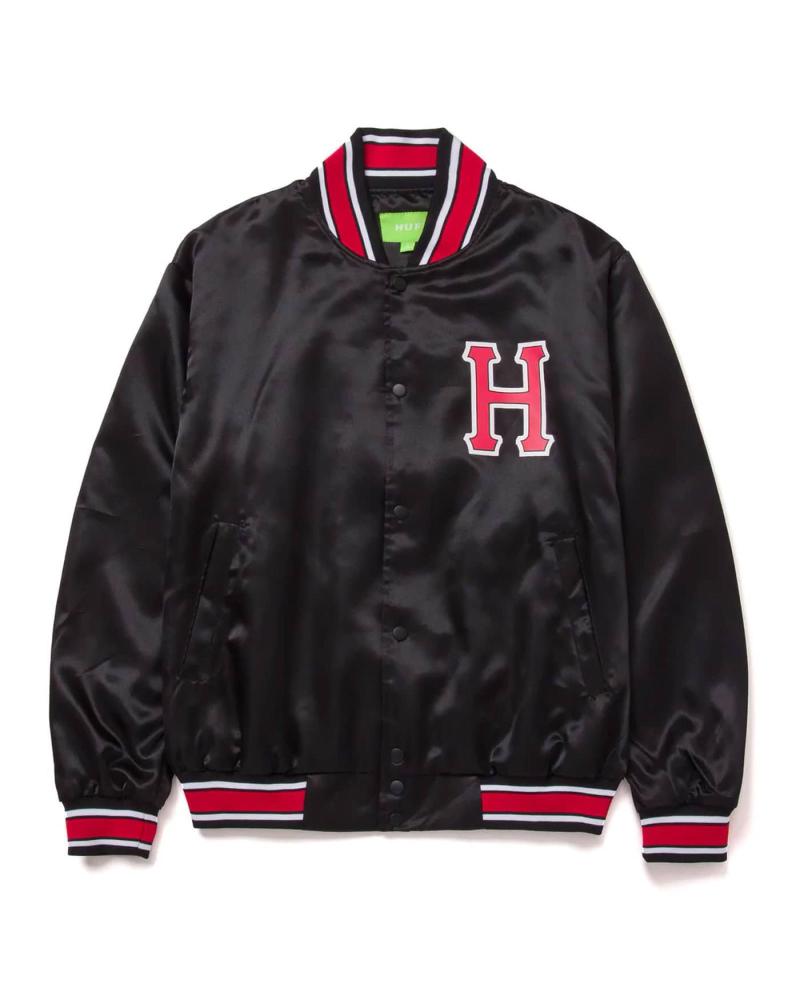 GIACCA BOMBER HUF CRACKERJACK SATIN MULTICOLORE MULTICOLOR