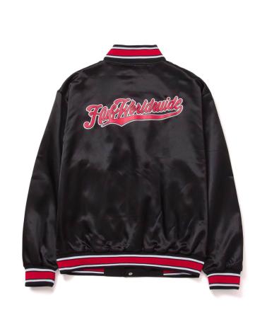 GIACCA BOMBER HUF CRACKERJACK SATIN MULTICOLORE MULTICOLOR