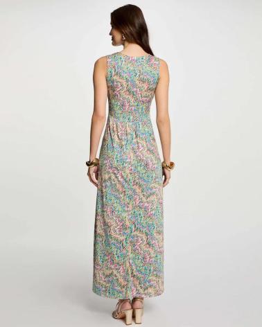 MORGAN VESTIDO LARGO MULTICOLOR 251-RPOPPA MULTICOLOR