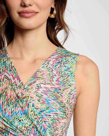 MORGAN VESTIDO LARGO MULTICOLOR 251-RPOPPA MULTICOLOR