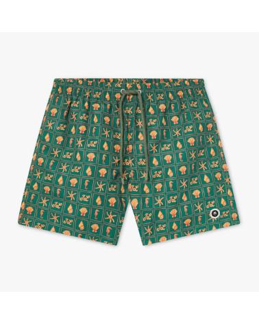 MAILLOT DE BAIN JIMMY LION SHORE FINDS VERT VERDE