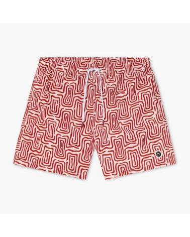 MAILLOT DE BAIN JIMMY LION LABYRINTH ORANGE NARANJA