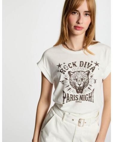 Startseite-MORGAN-CAMISETA-CON-MENSAJE-251-DIVA-BLANCO