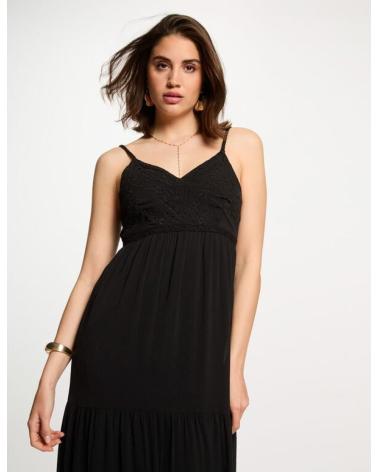 Inizio-MORGAN-VESTIDO-LARGO-MUJER-242-ROUBI-NEGRO