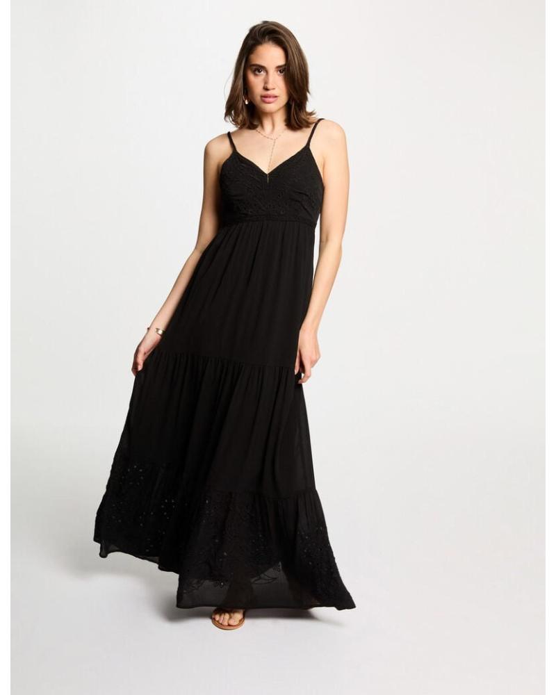 Inizio-MORGAN-VESTIDO-LARGO-MUJER-242-ROUBI-NEGRO