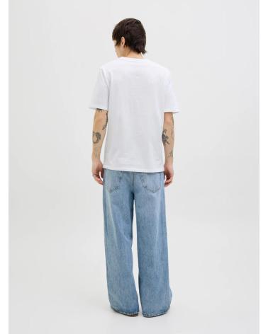 T-SHIRT IMPRIMÉ JACK & JONES 12276247 BLANC BLANCO