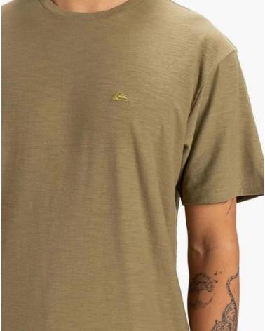 QUIKSILVER SLUB ROUNDNECK T-SHIRT EQYKT04377 GRÜN VERDE