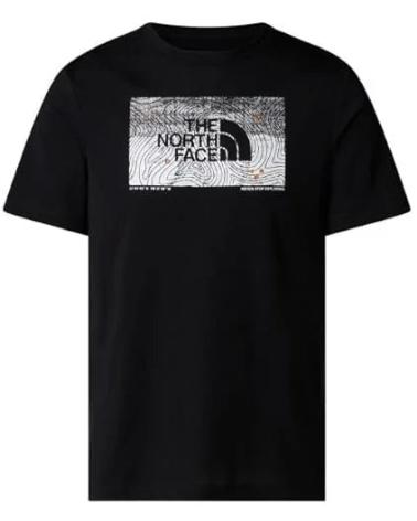 T-SHIRT THE NORTH FACE NF0A8BQVJK3 NERA PER UOMO NEGRO