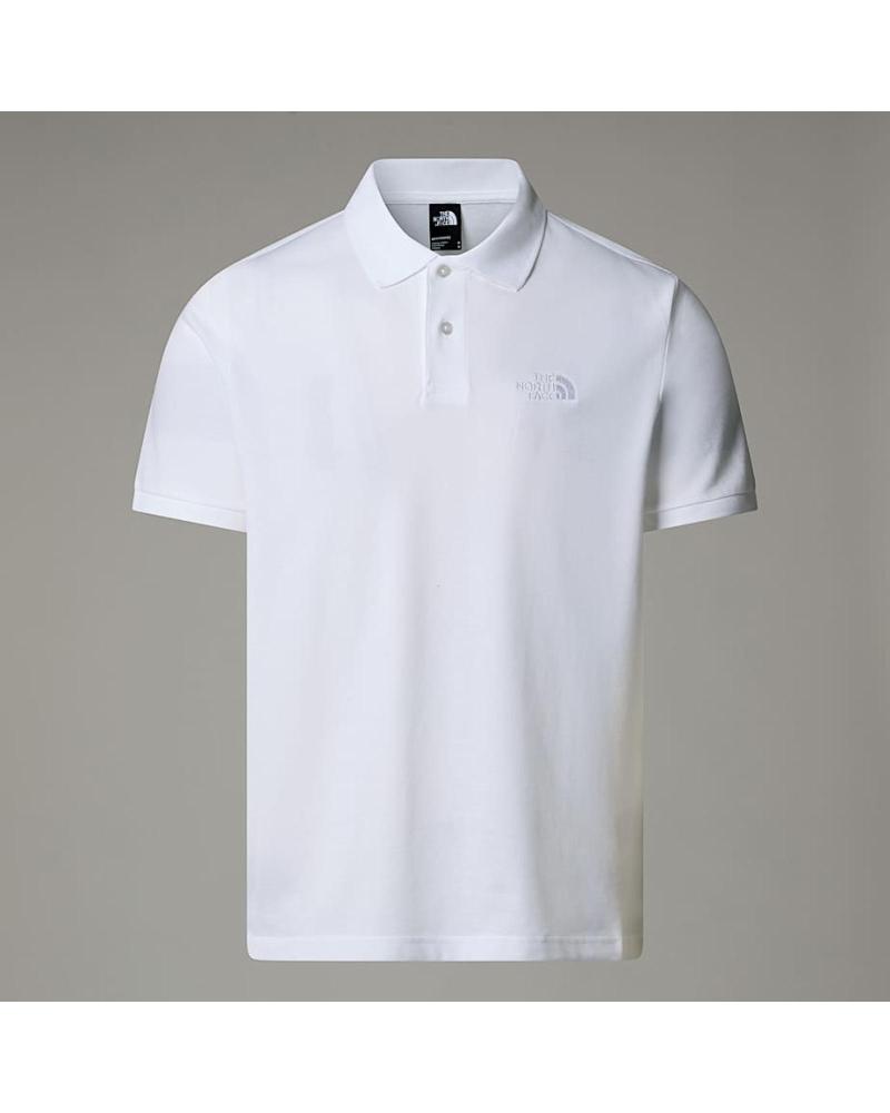 THE NORTH FACE POLO NF0A8C1PFN4 WHITE BLANCO