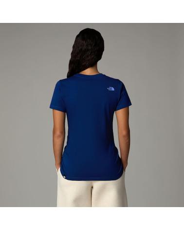 T-SHIRT THE NORTH FACE NF0A8A6D89N BLEU AZUL