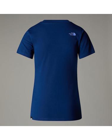 T-SHIRT THE NORTH FACE NF0A8A6D89N BLEU AZUL