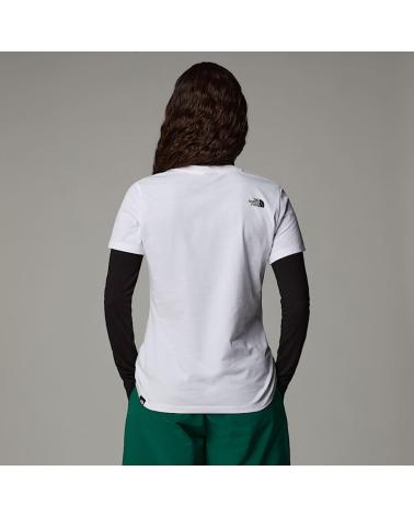 T-SHIRT THE NORTH FACE NF0A8A6DFN4 BLANC BLANCO