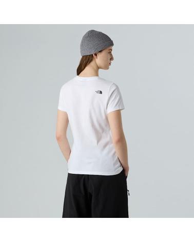 T-SHIRT THE NORTH FACE NF0A8A6DFN4 BLANC BLANCO