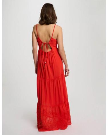 Início-MORGAN-VESTIDO-LARGO-BORDADO-242-ROUBI-ROJO