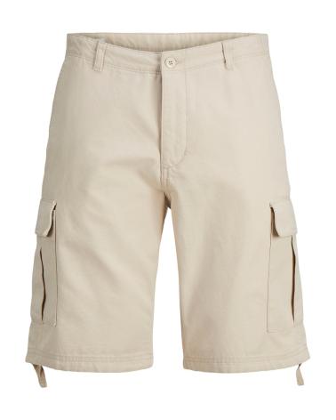 SHORTS CARGO JACK & JONES MOONBEAM BEIGE - RIF. 12248685 BEIGE