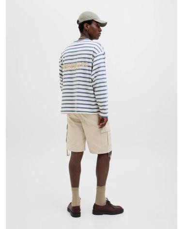 JACK & JONES MOONBEAM BEIGE CARGO SHORTS - REF. 12248685 BEIGE