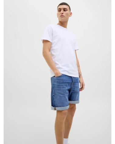 SHORTS DENIM JACK & JONES COUPE DROITE - RÉF. 12269612 VAQUERO