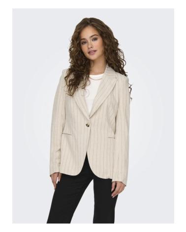 ONLY LEINEN-BLAZER 15318499 BEIGE BEIGE