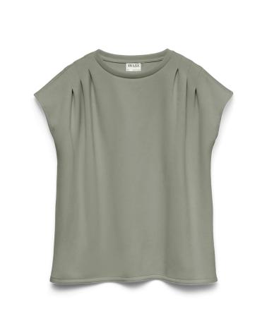 ONLY T-SHIRT À MANCHES COURTES VERT 10339407 VERDE