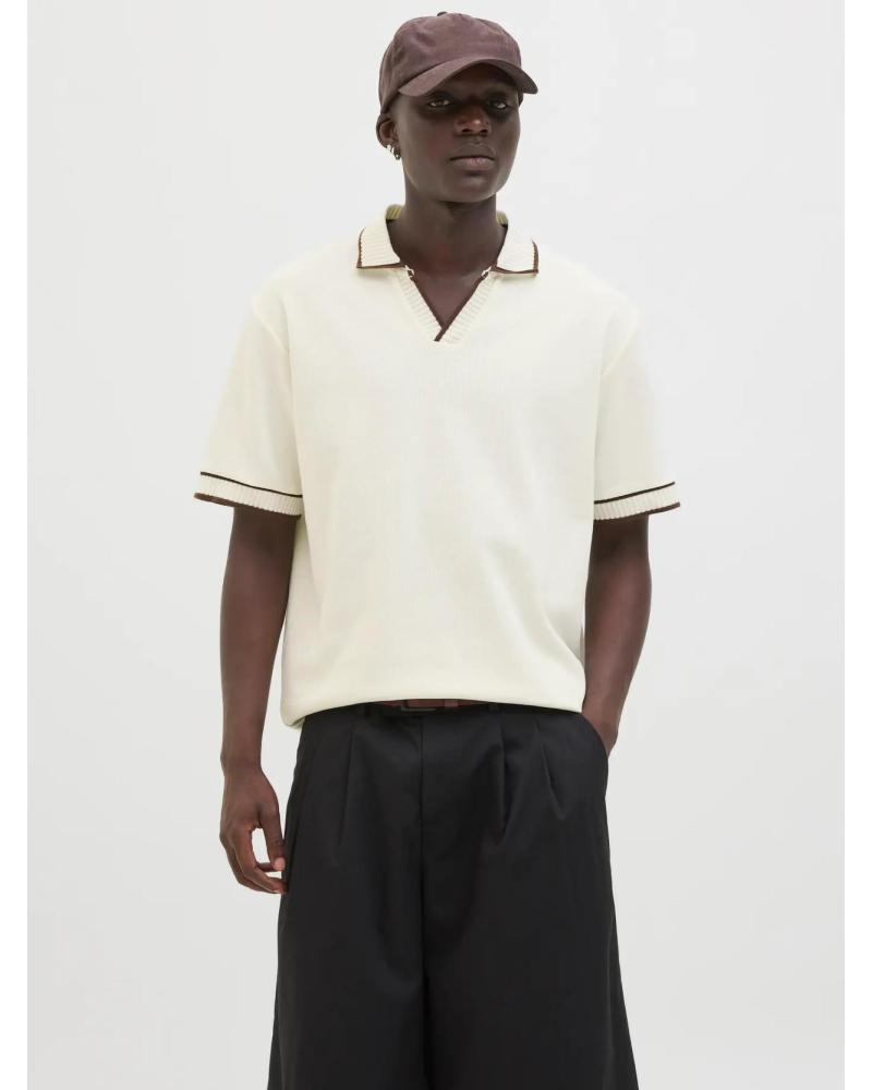 JACK AND JONES POLO ÉTÉ 12290529 BEIGE BEIGE