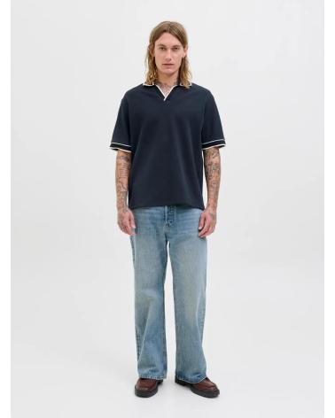 JACK AND JONES POLO ÉTÉ 12290529 NOIR NEGRO