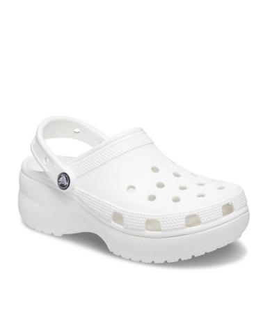 CROCS CLASSIC PLATFORM CLOG 206750 WHITE BLANCO