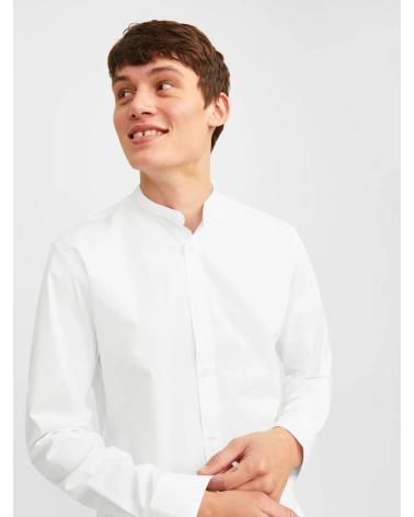 JACK & JONES HEMD MIT STEHKRAGEN WEISS - MODELL 12205921 BLANCO