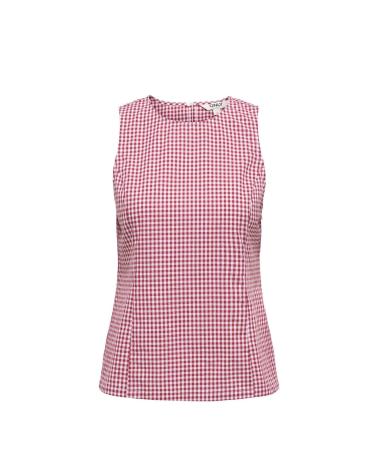 Accueil-ONLY-TOP-MUJER-SIN-MANGAS-MAYE-15368621-ROJO
