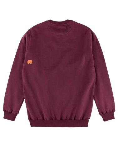 SWEAT TRENDSPLANT BURGUNDY AVEC IMPRIMÉ ÉLÉPHANT 029020MBBC ROJO