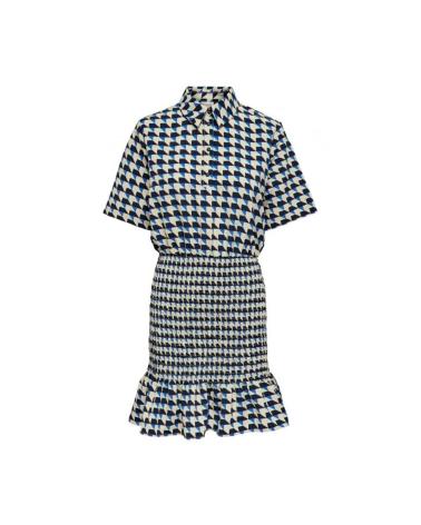 ONLY JDY RINA KLEID 15228790 MEHRFARBIG MIT VICHY-KAROS MULTICOLOR