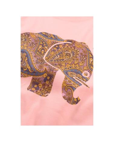 T-SHIRT ORANGE TRENDSPLANT 029970WPTP À IMPRIMÉ ÉLÉPHANT NARANJA