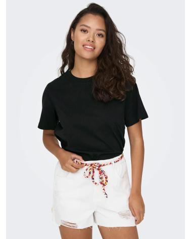 Accueil-ONLY-CAMISETA-CLASICA-MUJER-JACQUELINE-DE-YONG-15202431-NEGRO