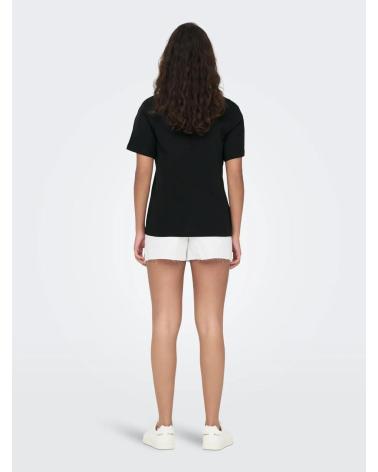 Inicio-ONLY-CAMISETA-CLASICA-MUJER-JACQUELINE-DE-YONG-15202431-NEGRO