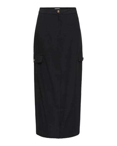 ONLY JUPE LONGUE CARGO JACQUELINE DE YONG 15347805 NOIRE NEGRO