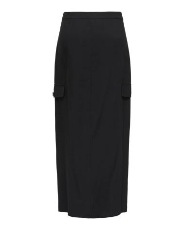 ONLY LANGER CARGO-ROCK JACQUELINE DE YONG 15347805 SCHWARZ NEGRO