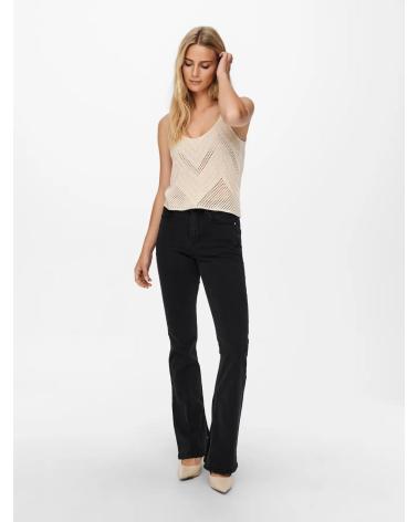 TOP DE CROCHÉ ONLY JACQUELINE DE YONG BEIGE 15226348 BEIGE