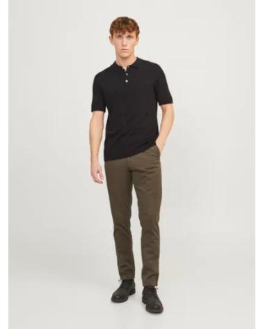 JACK & JONES CHINO TROUSERS, MODEL 12150148, BROWN MARRON
