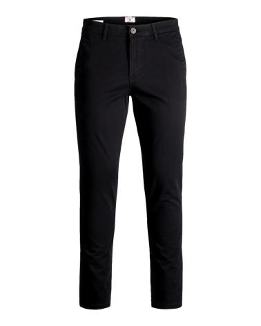 PANTALONE CHINO JACK & JONES 12150158 NERO NEGRO