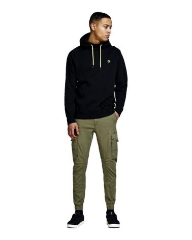 PANTALONE CARGO JACK & JONES 12141844 VERDE KAKI VERDE
