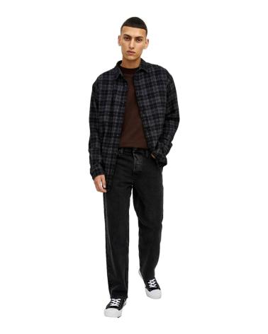 VAQUEROS HOLGADOS JACK AND JONES 12216879 NEGRO NEGRO
