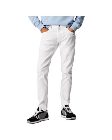 PEPE JEANS VAQUERO HOMBRE SLIM FIT PM207388TA22 BLANCO