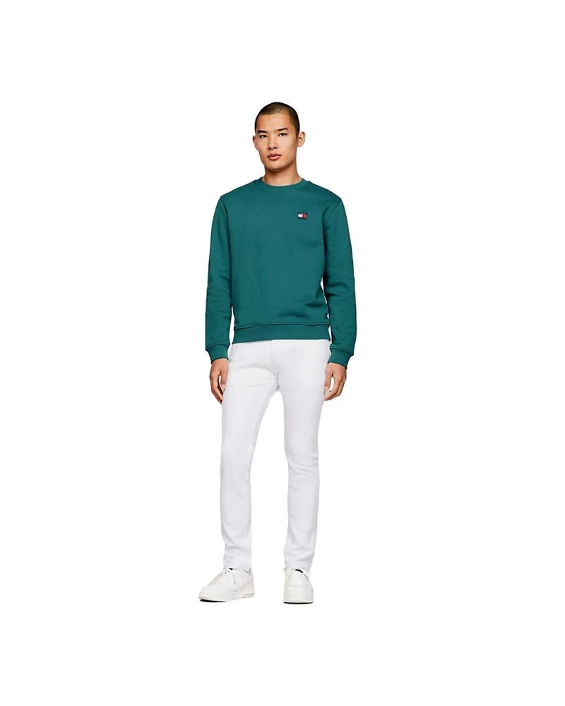 Accueil-TOMMY-JEANS-VAQUEROS-SCANTON-DE-CORTE-AJUSTADO-DM0DM18746-BLANCO
