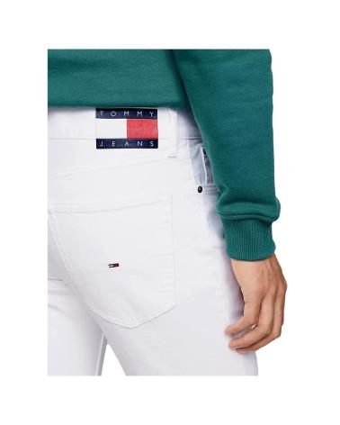 Accueil-TOMMY-JEANS-VAQUEROS-SCANTON-DE-CORTE-AJUSTADO-DM0DM18746-BLANCO