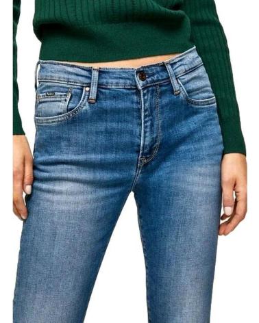 PEPE JEANS PANTALON VAQUERO MUJER PL204160 AZUL