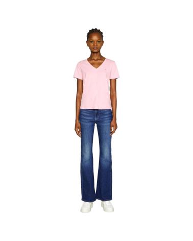 TOMMY JEANS SILVIA HIGH FLARE JEANS DW0DW17156 BLAU AZUL
