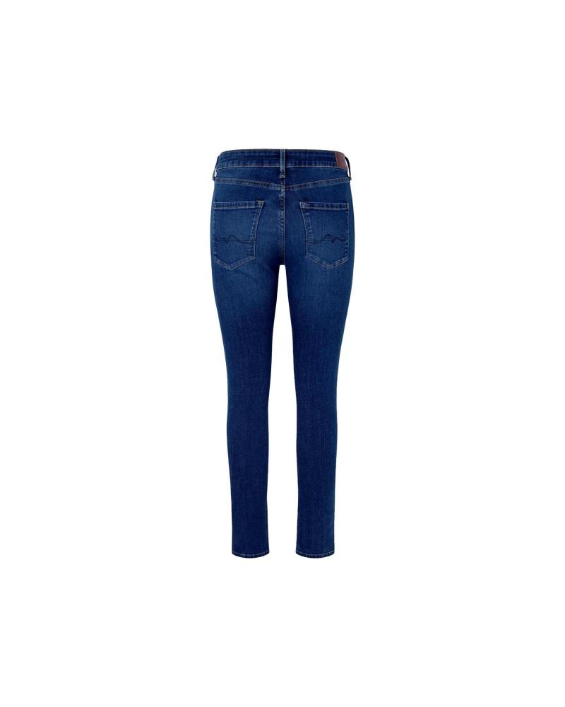 PEPE JEANS SKINNY HIGH-WAIST JEANS BLUE PL20458GX62 AZUL